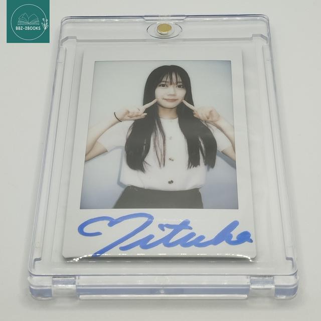 Mitsuha Ashitaba รูปโพลารอยด์พร้อมลายเซ็น (ของสะสมไอดอลญี่ปุ่น) รูปที่ 3
