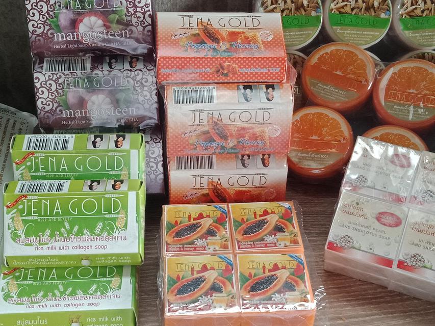 สบู่Jena Gold สบู่สมุนไพร100% สบู่คอลลาเจน สบู่วิตามิน 1