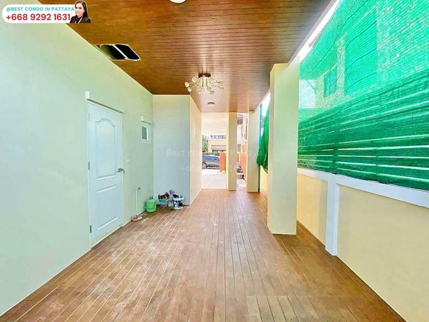 "บ้านเดี่ยว 2 ชั้น พร้อมอยู่ ใกล้โรงเรียนนานาชาติ ใจกลางเมืองพัทยาเหนือ!"พร้อมสังคมคุณภาพและระบบรักษาความปลอดภัย 24 ชม. #รหัสทรัพย์421 16