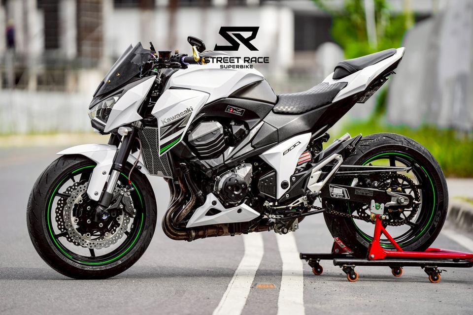 🔥 kawasaki z800 ปี 2015 | สีขาวหล่อเข้ม สปอร์ตเน็กเก็ตตัวแรง ราคาดีเกินคาด! 🔥