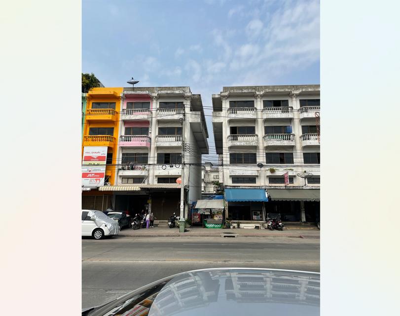ขายอาคารพาณิชย์ 3.5 ชั้น แปลงมุม (มี 2 คูหา แยกขายได้) พระราม 2 ซอย 69 แสมดำ บางขุนเทียน โลตัสพระรามสอง อยู่หน้าปากซอย 3
