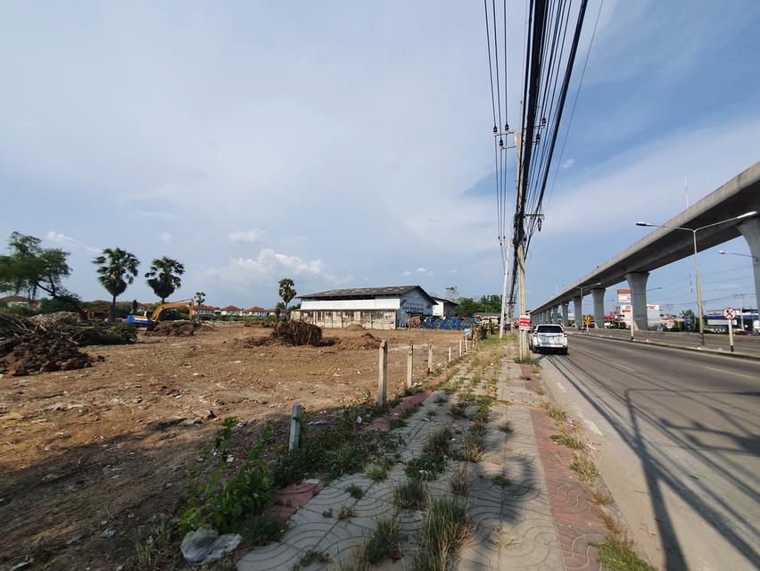 ที่ดิน2-1-55ไร่(ถมแล้ว) ติดถถนรัตนาธิเบศร์ ติดรถไฟฟ้า ใกล้สถานีรถไฟฟ้าบางพลู สายสีม่วง สามารถทำตึกสูงได้ 6