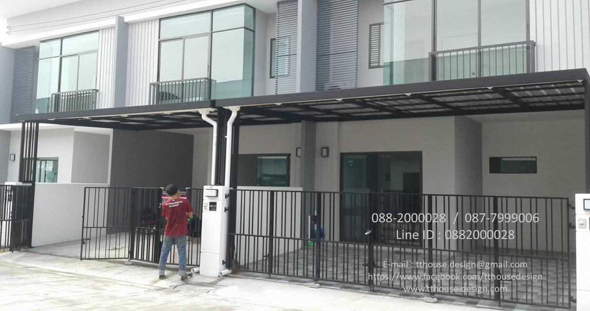 รับเหมา ต่อเติม โครงหลังคา กันสาด Line dddesign23 รูปที่ 13