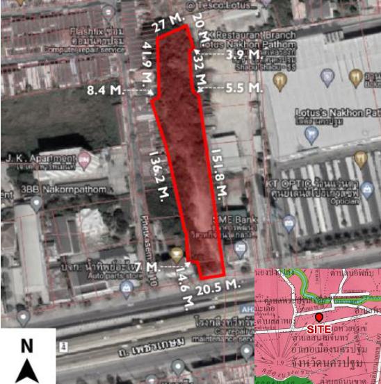 ขายที่ดิน นครปฐม ข้าง Lotus 2