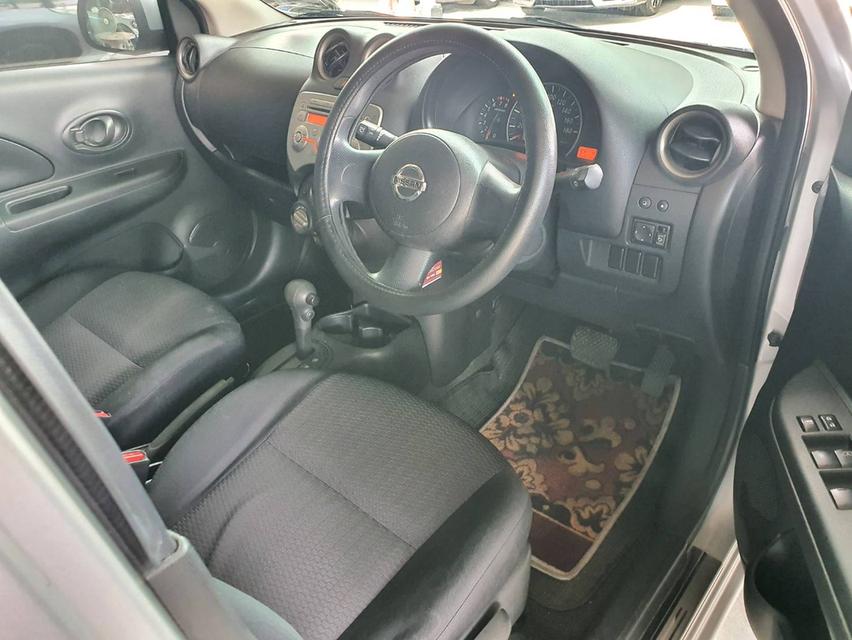 Nissan March 1.2EL ปี 2011 สีบรอนซ์เงิน ออโต้ รถมือ1 6