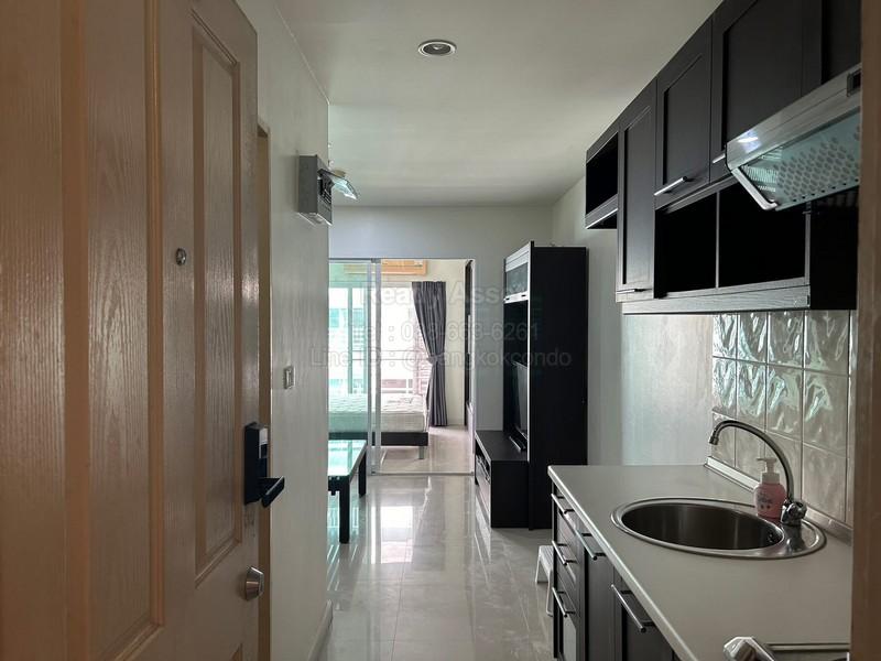 CR6812-0011 ให้เช่าคอนโด Metro Park Sathorn ห้องขนาด 30 ตรม 1 ห้องนอน ชั้น 3 วิวสระว่ายน้ำ ใกล้ BTS วุฒากาศ 5