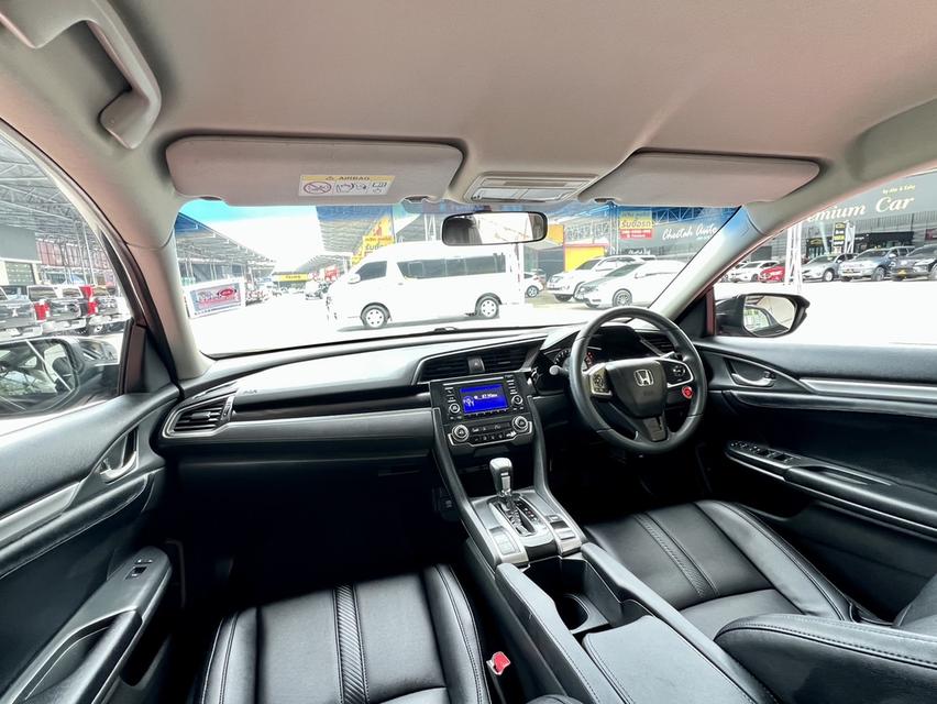 2020 Honda Civic FC 1.8 E รถมือเดียวป้ายแดงเครดิตดีฟรีดาวน์ 10