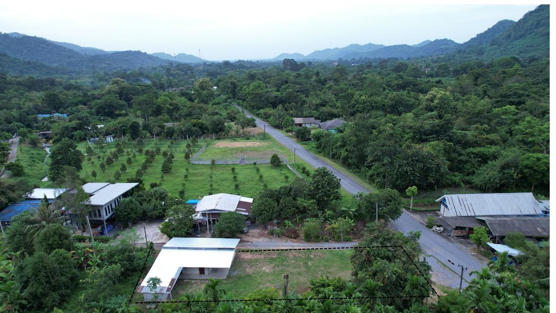 ขายบ้านพร้อมที่ดิน 200 ตารางวา ต.เขาพระ ติดถนนหลัก วิวเขาชัด เหมาะดัดแปลงทำพูลวิลล่า 9