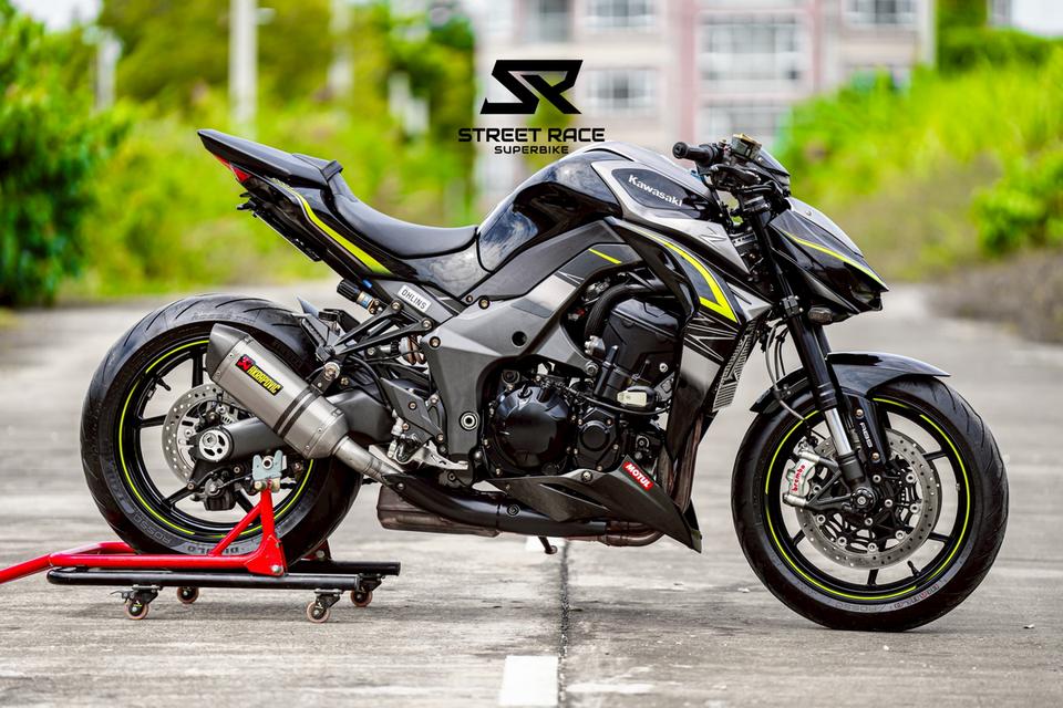 🏍️Kawasaki z1000r edition ปี 2019 🔥  สีดำ หล่อเข้ม สภาพดี ของแต่ง เน้นๆ+ท่อคู่ akrapovic แท้  รูปที่ 5