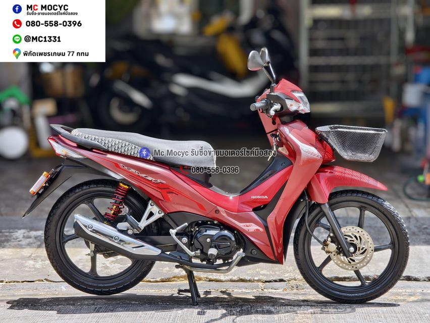 Wave 110i 2021รุ่นTopล้อแมคสตาดมือ รถบ้านเครื่องท่อเดิมๆ ใช้งานได้ปกติ มีเล่มเขียวชุดโอนให้ครบ NO1464 รูปที่ 5