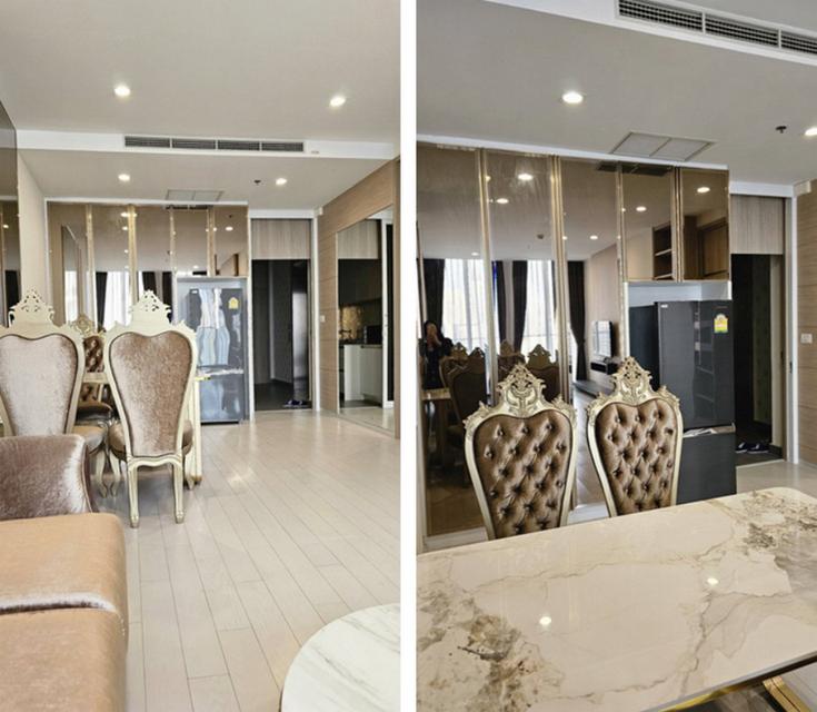 คอนโด โนเบิล เพลินจิต ติด BTS เพลินจิต (มีลิฟท์ส่วนตัว) 60 ตารางเมตร 1 ห้องนอน ชั้น20 ตกแต่งครบ 4