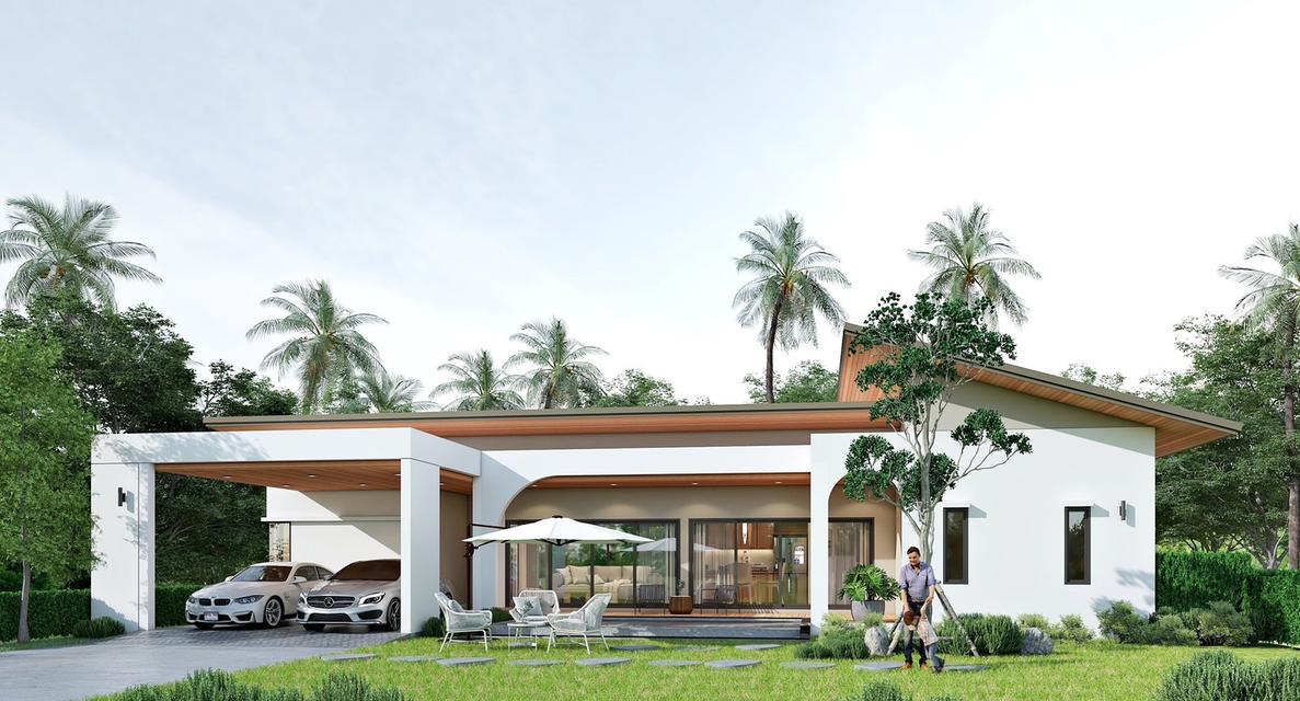 โครงการ SP POOL VILLA จำนวน 3 หลัง 1