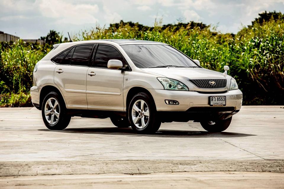 Toyota Harrier Rx240G ปี 2006 เกียร์ Auto สีน้ำตาล ซันรูฟ