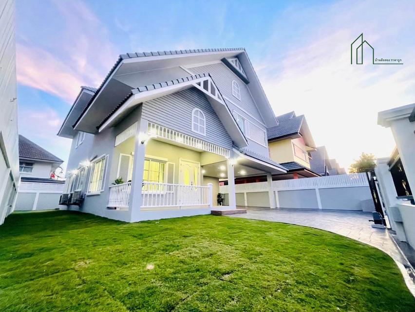 บ้านเดี่ยวหลังใหญ่ สไตล์อังกฤษ หมู่บ้านบริติชพาร์ค ทวีวัฒนา ใกล้สวนหลวง 2 20