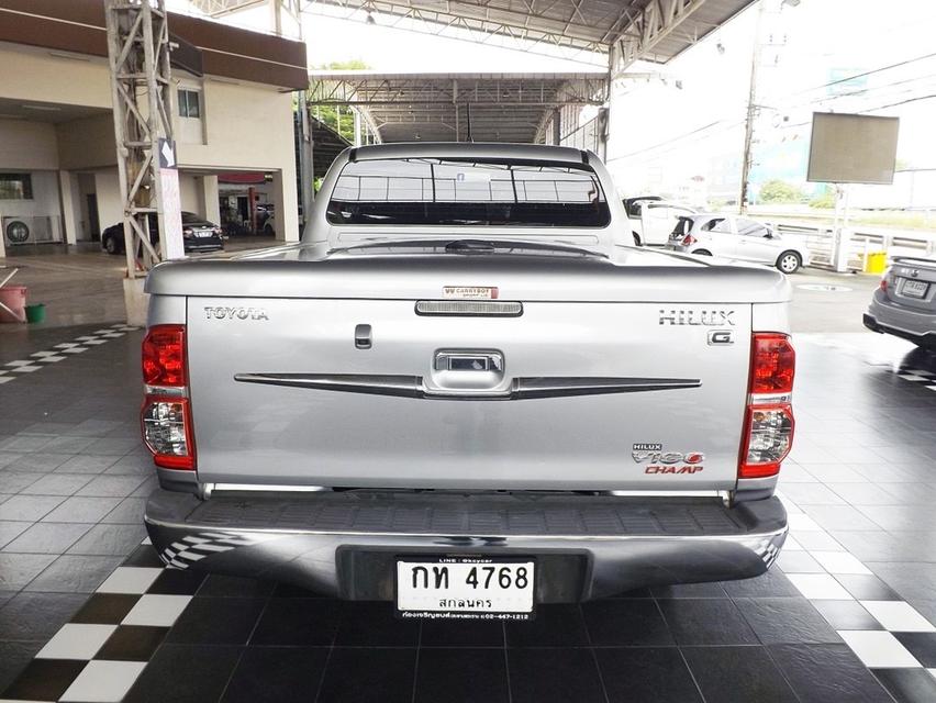 TOYOTA HILUX VIGO CHAMP PRERUNNER 4ประตู 2.5G  AUTO ปี 2015 รหัส KCY4768 7