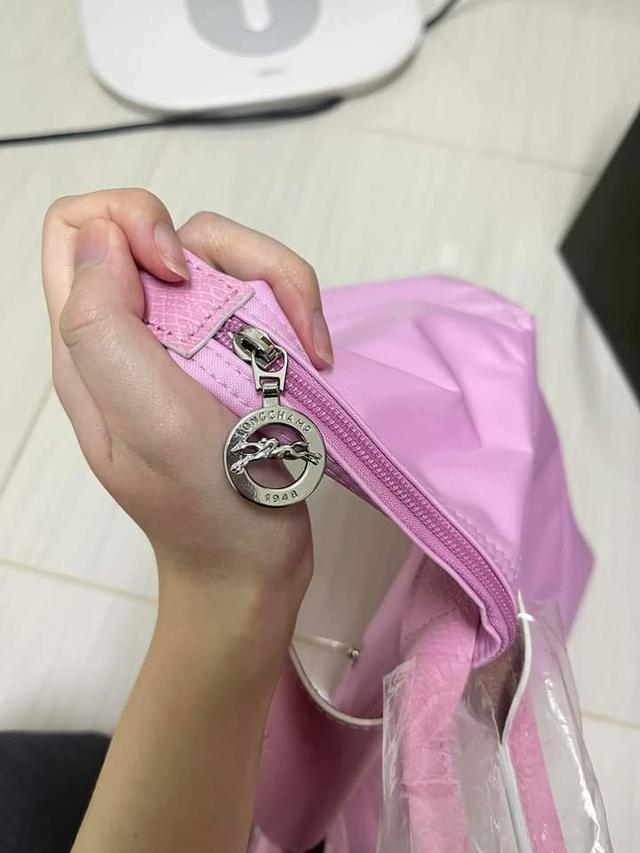 Longchamp สีชมพูนม  2