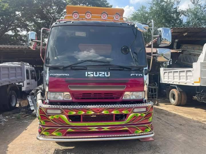 ขาย ISUZU 6 ล้อดั้มพ์ เครื่อง195 แรง FTR  2