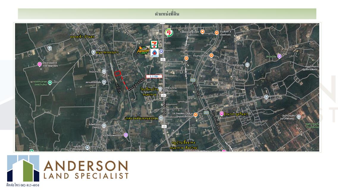 📣 ประกาศขายที่ดินพร้อมบ้านติดแม่น้ำปิง อ.สันทราย จ.เชียงใหม่ 🌿 4