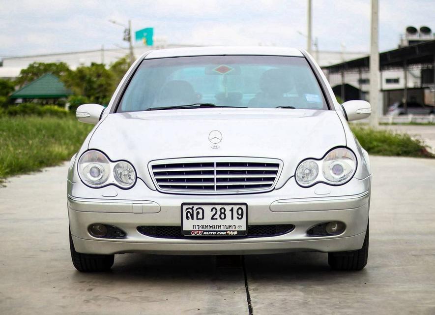 BENZ C-CLASS, C180 1.8 ELEGANCE ปี 2002 สีเงิน
โฉม W203 เลขไมล์ 220,000 km 📌เครื่องM111 ฝาขาว ไม่เคยติดแก๊ส