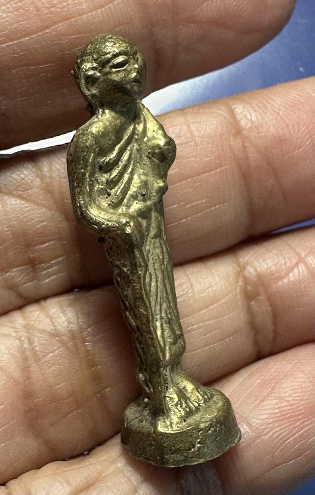 🙏รูปหล่อพระสีวลี ไม่ทราบที่🙏พระสังขจาย เนื้อเมฆพัตร องค์ละ 550 รูปที่ 3