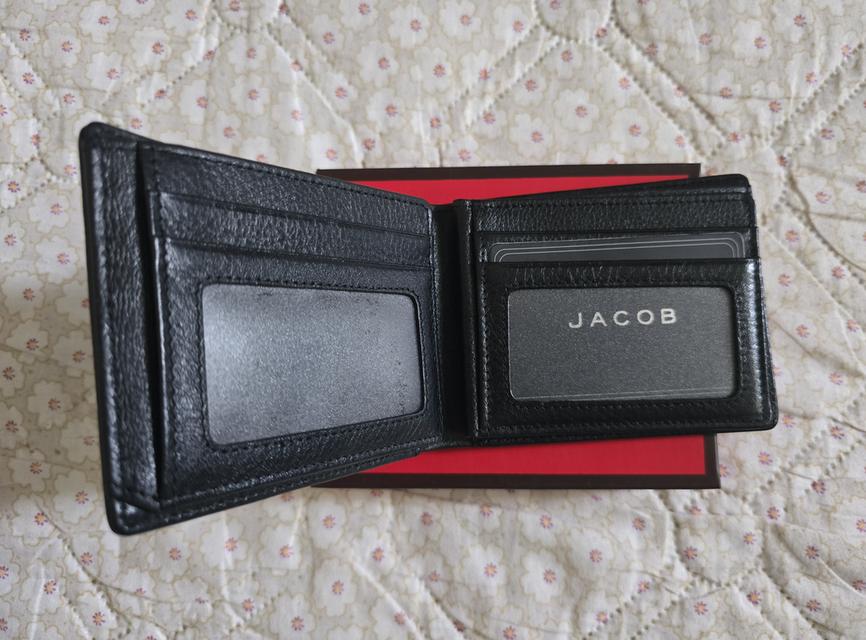 กระป๋าสตางค์ผู้ชาย JACOB สีดำ 6
