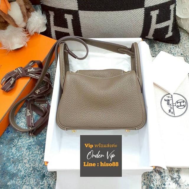 Lindy Mini Clemence Etoupe GHW #Stamp W 6
