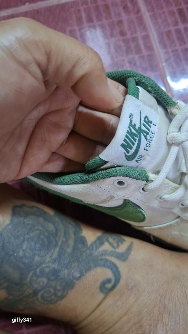 Nike Air Force 1 Low '07 Satin "White Pine Green" (DX6541-101) รูปย่อยที่ 2