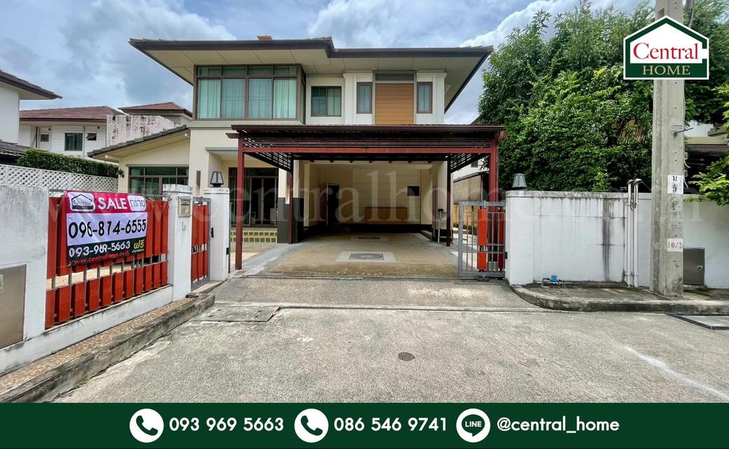 บ้านเดี่ยว เศรษฐสิริ ประชาชื่น เรสซิเด้นท์ 3 หลังริม รีโนเวทใหม่ทั้งหลัง  1