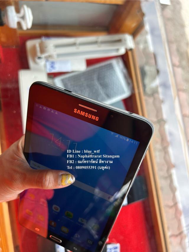 Samsung TabA(6) จอ7นิ้ว ใส่ซิมโทรได้ ใช้งานปกติ สภาพสวย