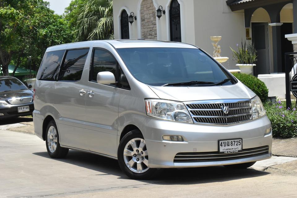Toyota Alphard 3.0G V6 เครื่องยนต์: เบนซิน+LPG เกียร์ออโต้ รถสวย ไมล์ 160,000 กม. โทร.0922639576 เอ๋ 
