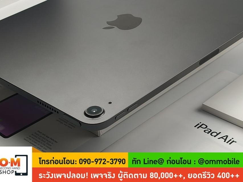 ขาย/แลก iPad Air5 64GB Wifi Space Gray ศูนย์ไทย ประกันศูนย์ สภาพสวยมาก ครบกล่อง เพียง 12,990 บาท  9