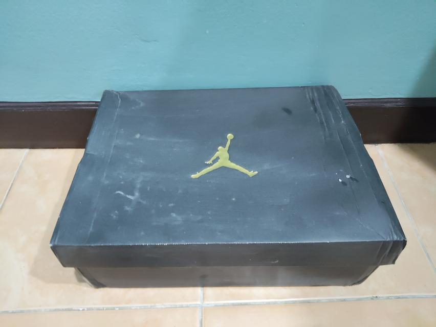 Air jordan 1 mid สีน้ำเงิน มือสอง รูปที่ 12