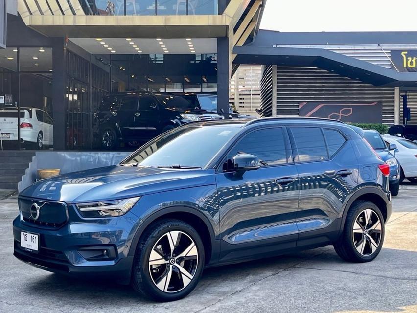 Volvo XC40 Recharge Pure​ Electric ปี 2021 สีน้ำเงิน-หลังคาดำ ไมล์ 62,xxx km. 