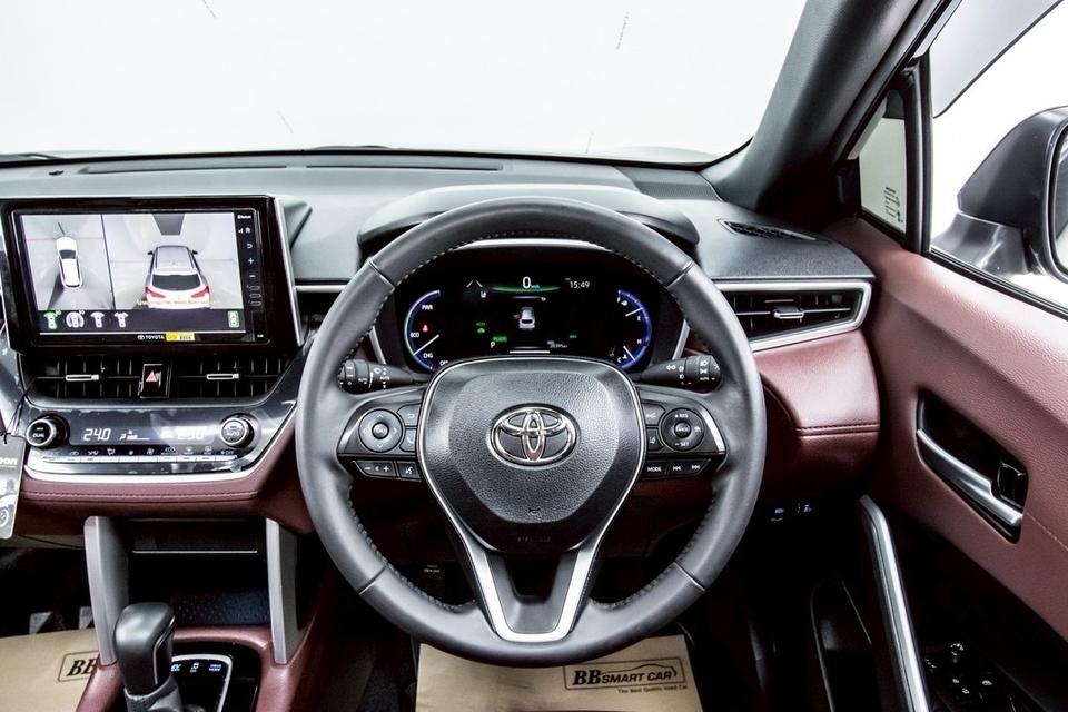 รหัสรถ 3B038 COROLA CROSS 1.8 HYBRID PREMIUM SAFETY 2022 15