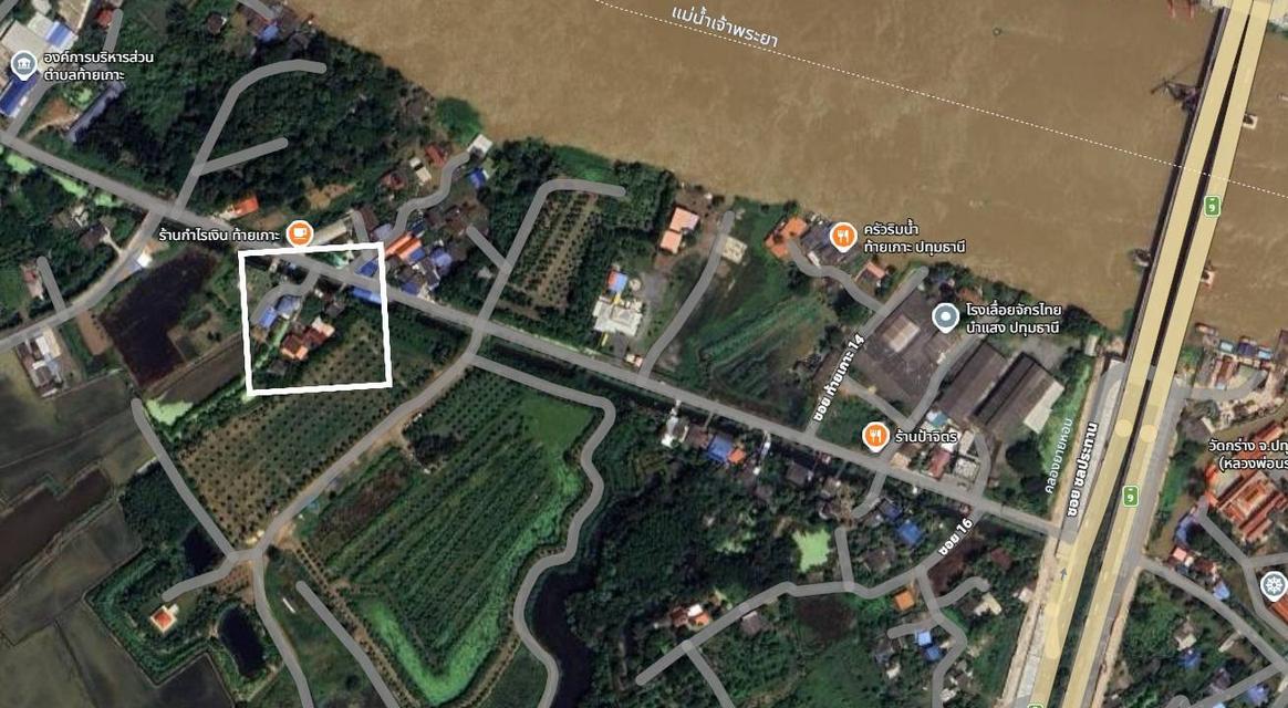 ขายที่ดิน 96.5 ตร.ว. อ.สามโคก จ.ปทุมธานี ใกล้วัดโบสถ์สามโคก ใกล้ทางขึ้น M6 3