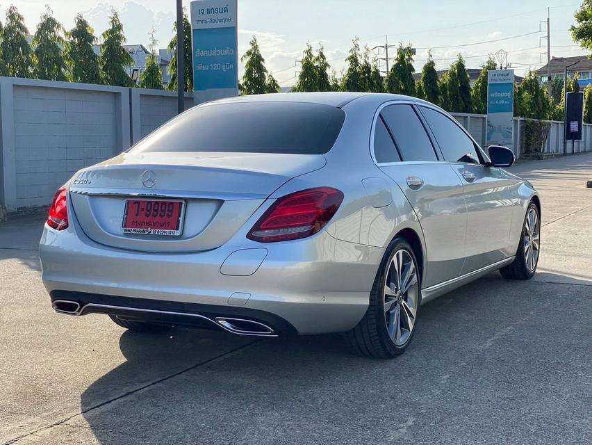 Benz C350e AV Plug-in HYBRID 2018 สวยกริ๊บ วิ่งน้อยสุดในตลาด 6