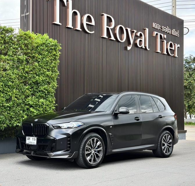 BMW X5 30d msport Lci 2024 สี ดำMileage 54,000 Km.