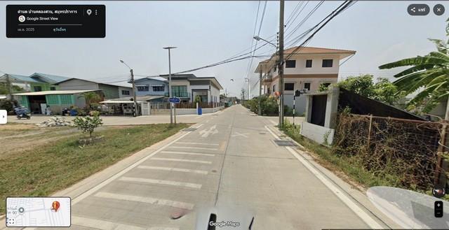 งบล้านต้น ๆ ได้ที่ดิน 55 ตร.ว. สำหรับปลูกบ้านเอง ติดถนนคอนกรีต ในชุมชนพระสมุทรเจดีย์ 6