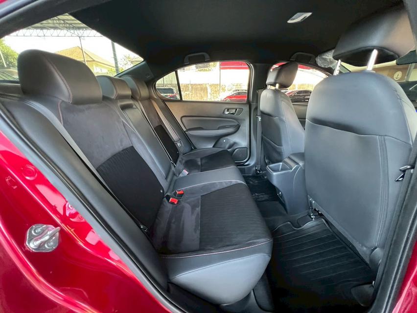 ปี 2020 HONDA CITY, 1.0 RS โฉม ปี19-ปัจจุบัน (4D)สีแดง เกียร์ออโต้ เบนซิน มือเดียวป้ายแดง รูปที่ 5