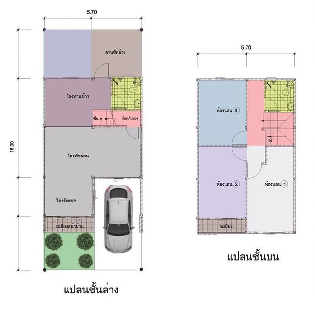 ขายบ้านตัวอย่าง ทาวน์โฮม 2 ชั้น ตรงข้ามแม็คโครนครปฐม 5