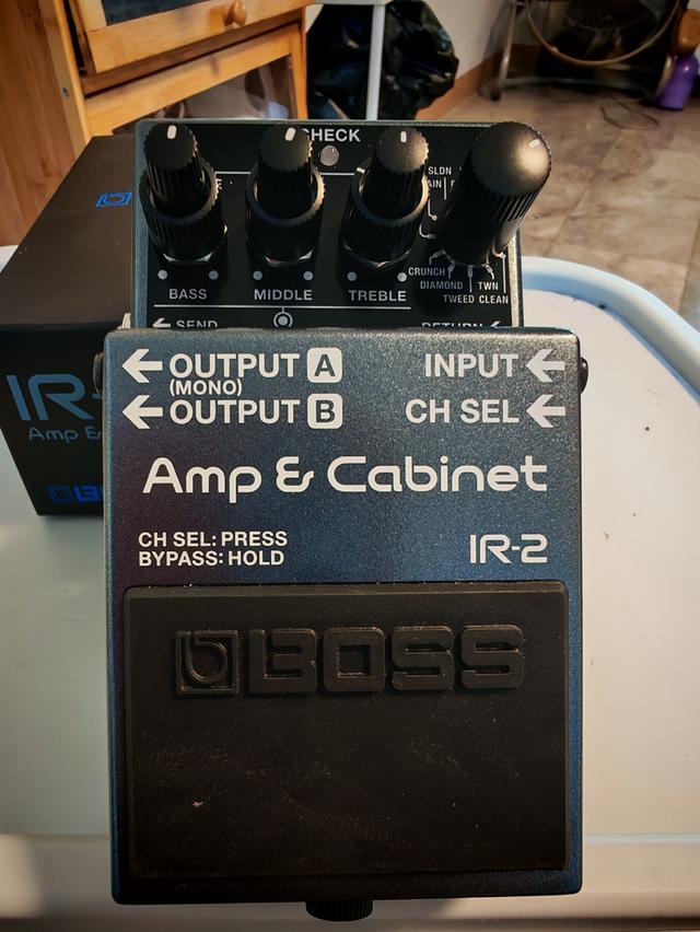 jhs at+ Boss ir2 Boost maxzpedal