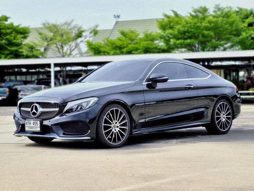 Benz C 250 Coupe AMG Dynamic ปี 2017 ไมล์  28,xxx km.