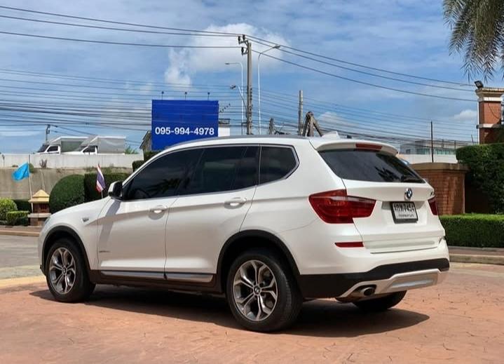 BMW X3 ปี 2015 สีขาวใหม่มาก 2