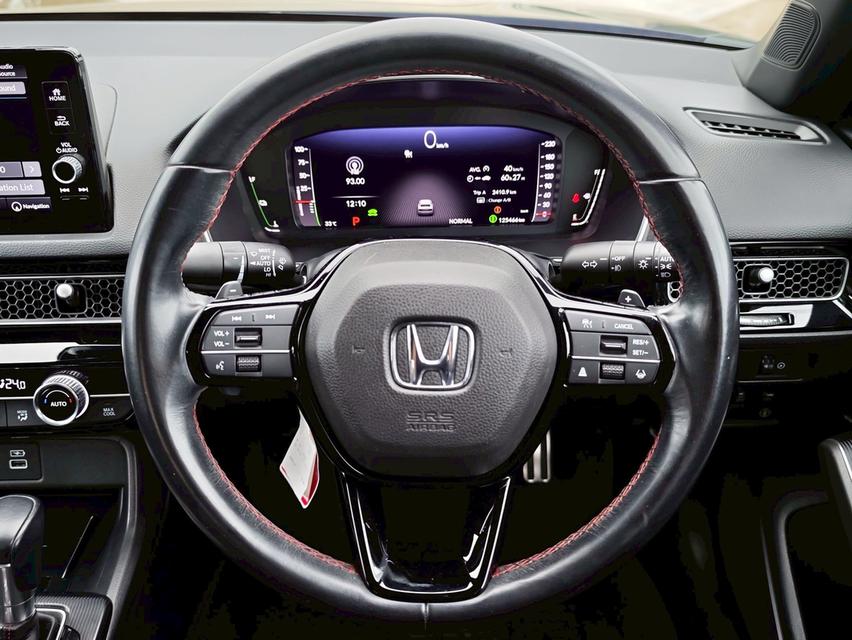 HONDA CIVIC FE Sedan 4dr e:HEV RS E-CVT FWD 2.0 Y22. สีดำ  เกียร์ออโต้  14