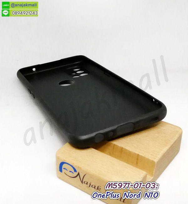 M5971 เคส oneplus nord n10 ลายการ์ตูน ฟรีสายคล้องมือ กรอบยางวันพลัส n10 พร้อมส่งในไทย