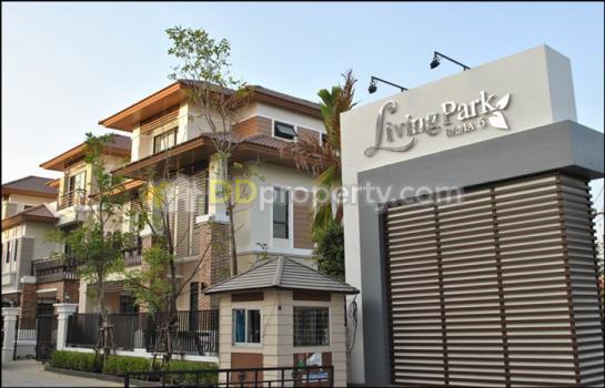 ให้เช่า บ้านทาวน์เฮาส์หลังมุม ไซส์ใหญ่ (36 ตร.วา) 3น3น หมู่บ้านลิฟวิ่ง พาร์ค พระราม5 บางศรีเมือง นนทบุรี 4