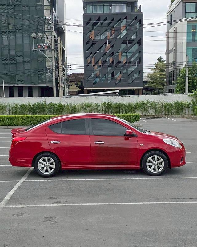 รหัสรถ QT7821 Nissan Almera 1.2 E เกียร์ Auto สีแดง ปี 2013 10
