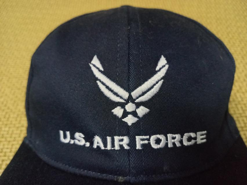 หมวก U.S. AIR FORCE สีกรม Made in U.S.A. รูปที่ 6