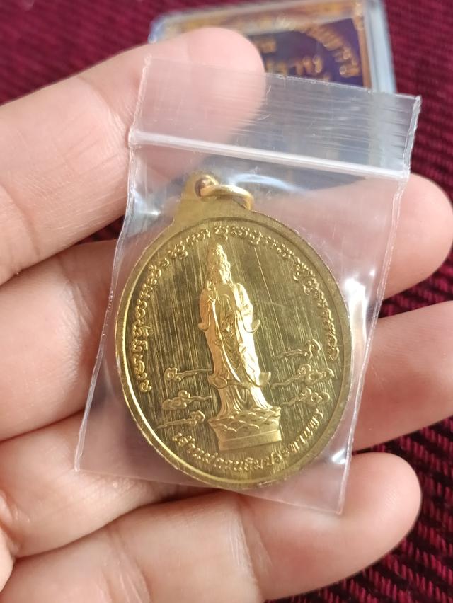 เหรียญสมเด็จพระเจ้าตากสินมหาราช หลังเจ้าแม่กวนอิม ประทานพร รุ่นมหาปราบ ปราบไพรี หลวงปู่ศิลา ปลุกเสก 5