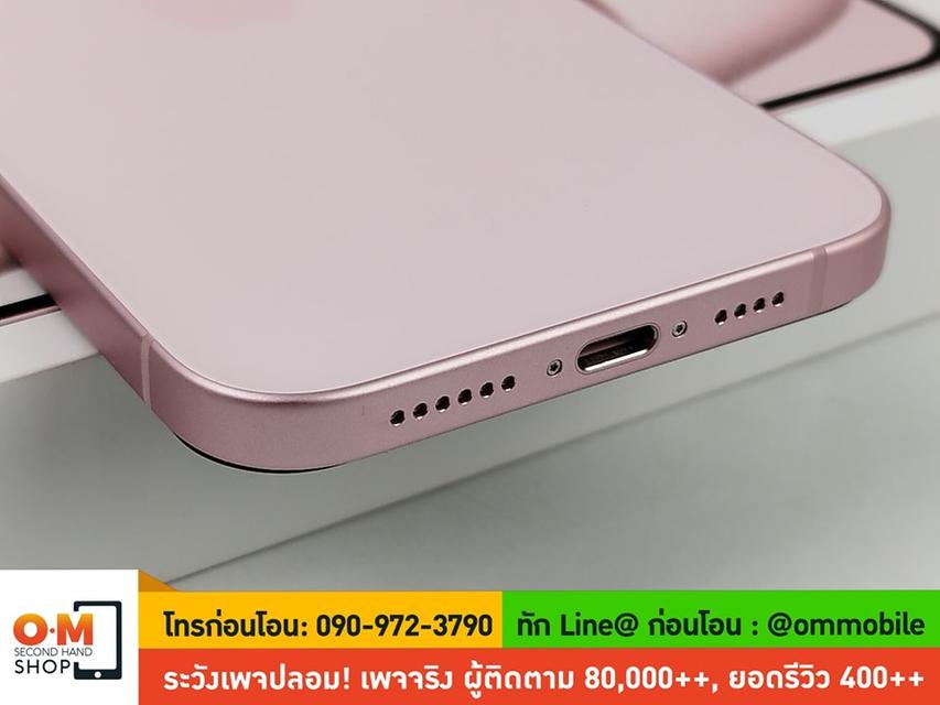 ขาย/แลก iPhone 15 Plus 128GB Pink ศูนย์ไทย ประกันศูนย์ 24/3/2025 สวยมาก สุขภาพแบต100% แท้ ครบกล่อง เพียง 28,990 บาท 3